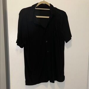 Vuori Black Casual Button Down Shirt